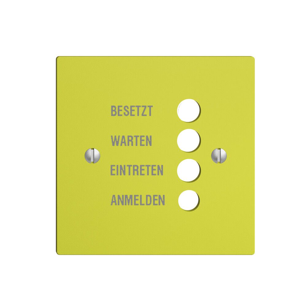 Frontplatte EDIZIOdue lemon deutsch