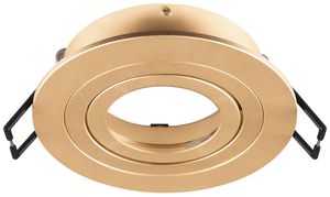 Telaio da incasso SLV NEW TRIA 75 alluminio Ø93×26mm ottone