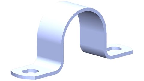 Brides de câbles bilatérales