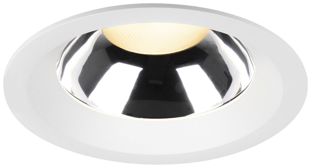 Downlight LED SLV C 150 20W 2250lm 930 IP54 WB DALI Ø176mm blanc