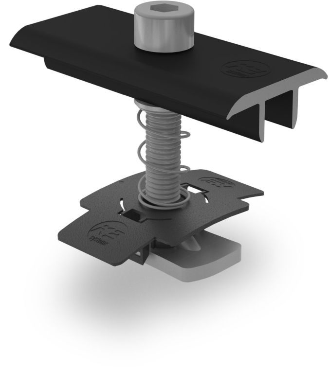 K2 XS Étrier intermédiaire, noir anodisé