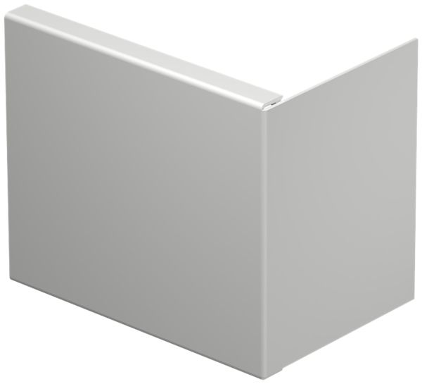 Piastra terminale Bettermann p.canale installazione WDK grigio chiaro 100×130mm