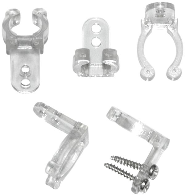 Montageclip für 2+3W 100 Stk MK