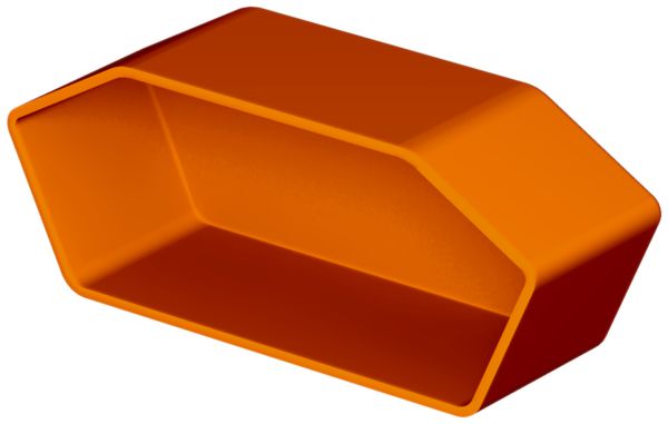 Capuchon de protection Bettermann pour console TP orange