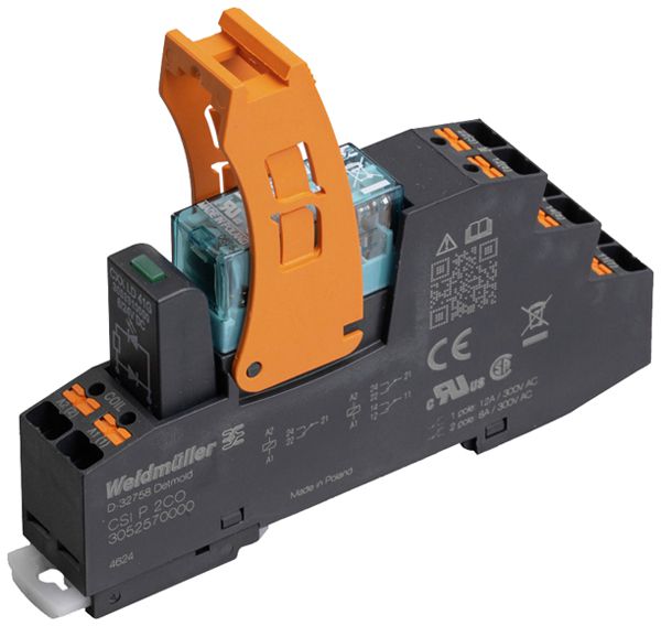 Relais WM CRIKIT P L/D 1CO 16A AgNi 19.2…26.4VDC LED Steckanschluss RT II