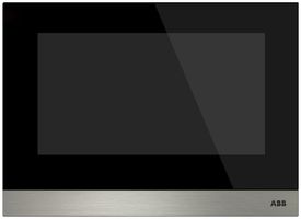 Stazione interna video ABB-Welcome IP touch 7, LAN/LAN, DC/PoE, nero