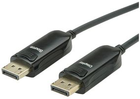 DisplayPort-Kabel ROLINE 8K@60Hz (DisplayPort 1.4) AOC HDR schwarz 30m