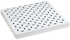 Étagère 19'' perforé 1UH pour prof. d'armoire 800mm gris