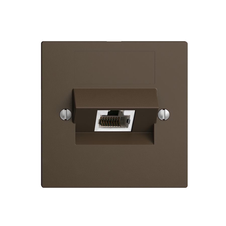 Einsatz zu UP-Anschlussdose 1×RJ45/s 4P ITplus EDIZIOdue coffee