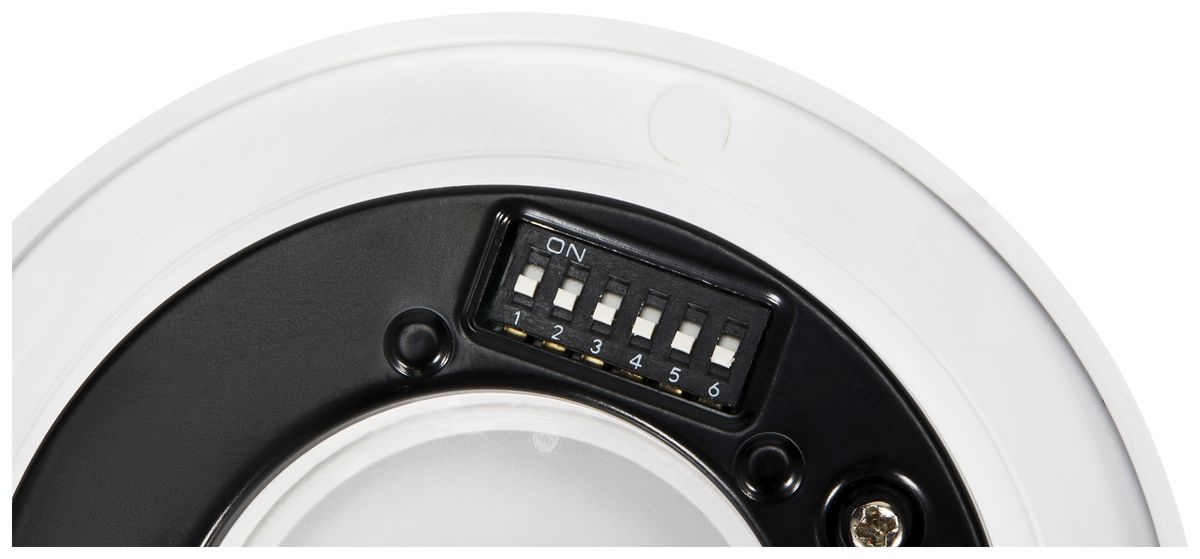 EB-LED-Spot Sylvania START PIR 1×10W 1050lm 827/830/840 IP65 50° Ø86mm schwarz