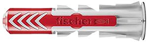 Universaldübel Fischer DUOPOWER 8×65mm Nylon grau/rot