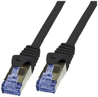 Patchkabel RJ45 VALUE Solid Kat.6A S/FTP AWG26 LSZH schwarz 20m