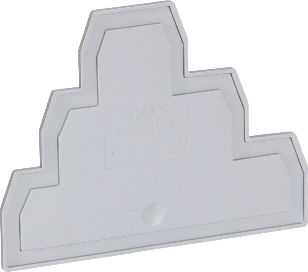 Deckel Phoenix Contact L=90mm, B=2.2mm H=69.8mm, grau