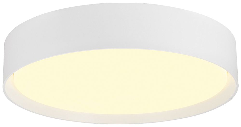 Plafonnier/applique LED SLV DECONA 30 18W 1600lm 927/930 IP44 VAR Ø300 blanc