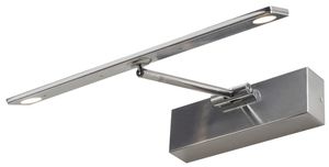 LED-Wandleuchte SLV RETRATO 12W 730lm 3000K 90° 300×201×52mm chrom