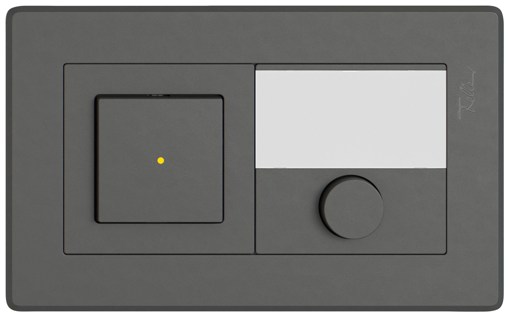 UP-Kombination EDIZIO.liv SNAPFIX® 1×2 96×156mm Wechsler+Schliesser bel.dgu