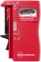 Batterietester BAT-250-EUR für 9V, AAA, AA, C, D.1.5V Uhrenzel.