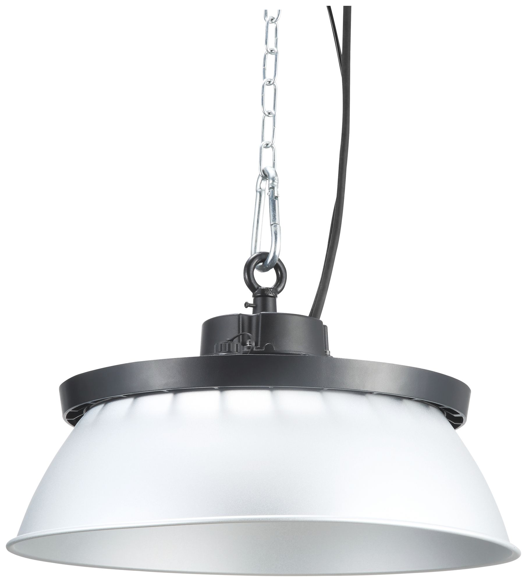 Reflektor Sylvania Granit 26/32Klm Aluminium Ø454×123 Silber