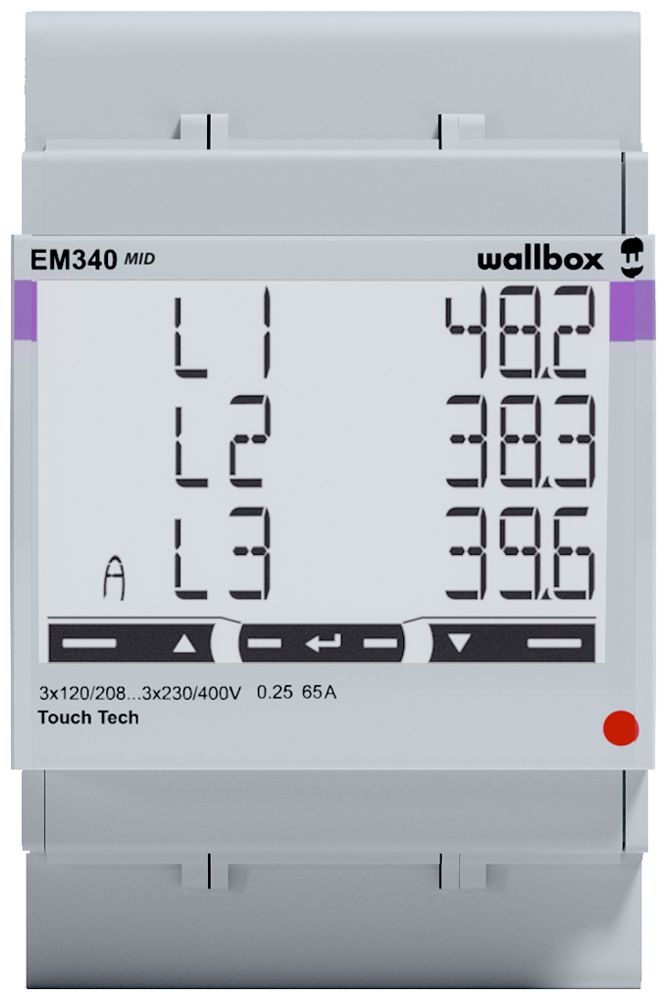 Gestionnaire de charge AMD ABL MID Meter Pulsar MID-3P-65A