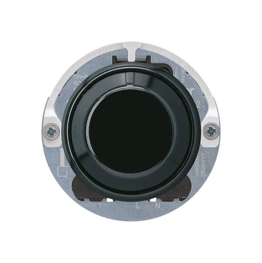 Drehdimmer Universal Hager basico 20…400W/VA schwarz