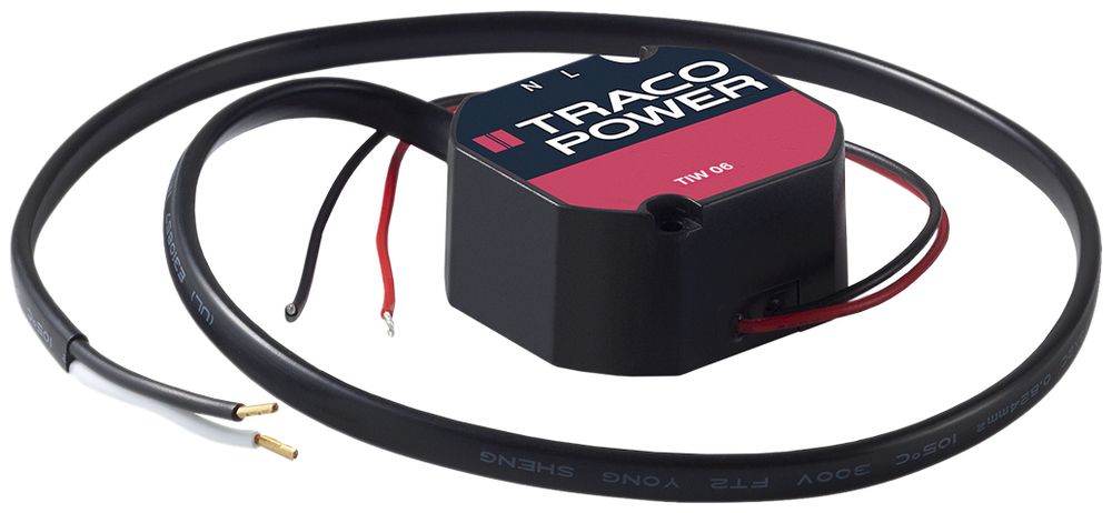 EB-Netzteil Traco TIW 06-105, IN: 230VUC, OUT: 5VDC/5W, IP67