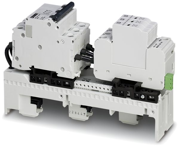 Überspannungsschutz+Sicherung Phoenix Contact 3L/PEN Typ 2 für Stromsch.