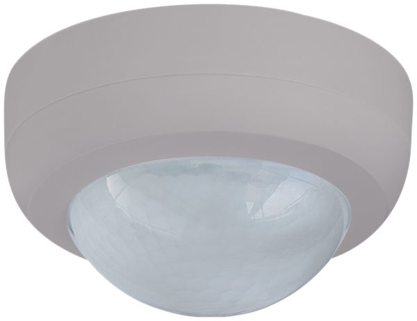 AP-Präsenzmelder Luxomat PD2 S MAX AP ST KNX, hellgrau