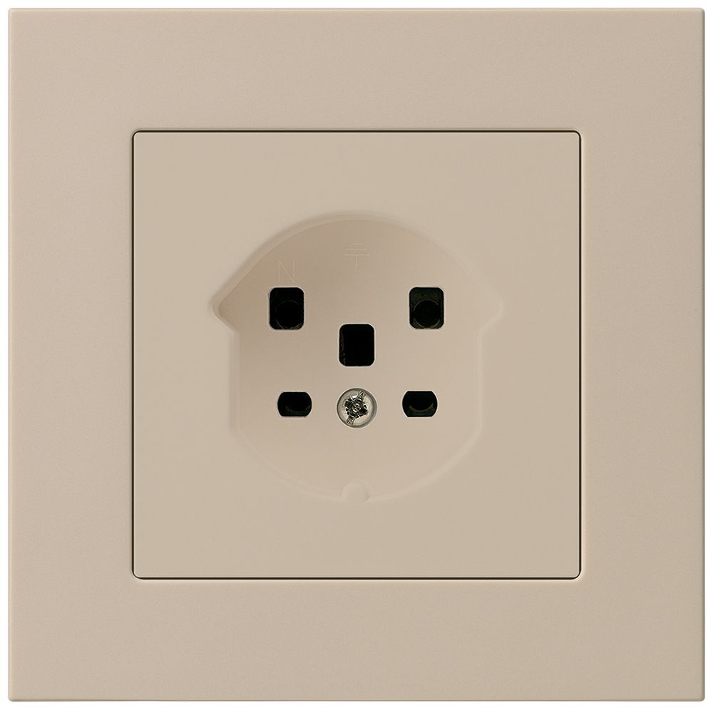 Prise ENC kallysto.pro T25 beige bornes à vis