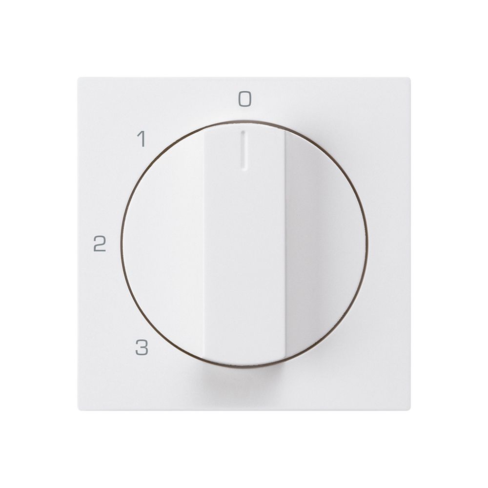 UP-Drehschalter kallysto 5/1L weiss