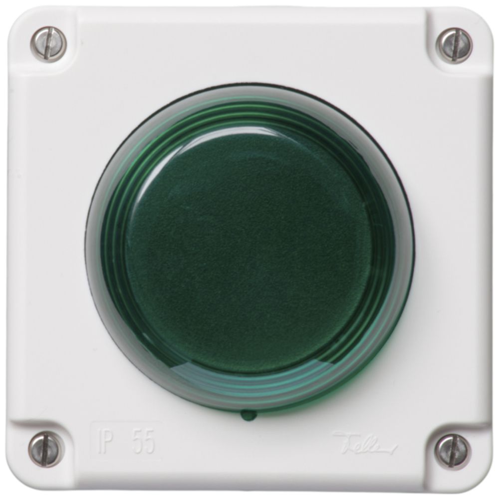 Blitzleuchte Hugentobler Typ 18 NUP 230VAC grün