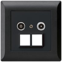 UP-Multimediadose kallysto.line R/TV 11dB 2GHz schwarz