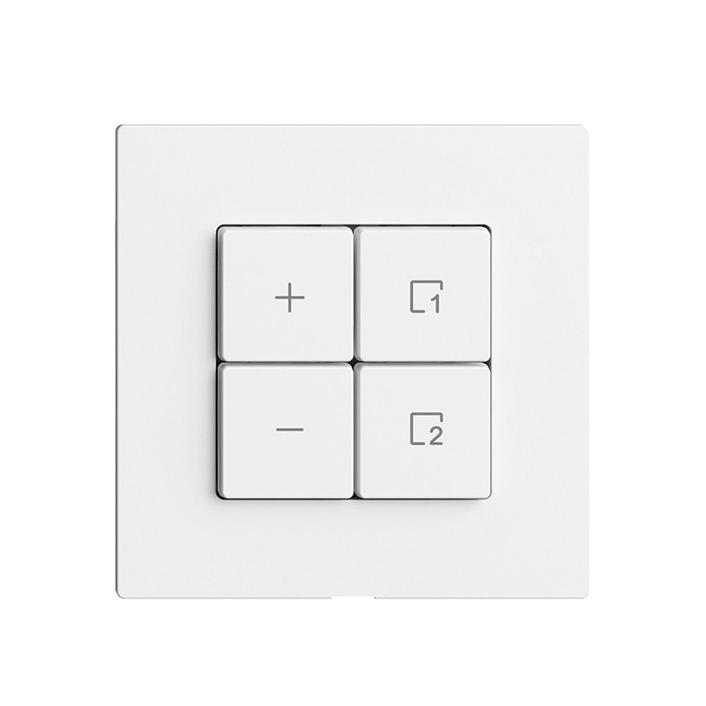 Dimmer Uni-LED 1K/4T Szene WLAN Edue Wiser weiss