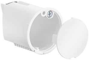 Wandlampendübel AGRO Ø35×45mm weiss, halogenfrei