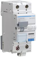 FI/LS-Schalter Hager RCBO 2P 230V Charakteristik C 10A 0.03A Typ A 2TE