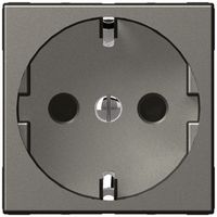 UP-Steckdose MOS SCHUKO 16A 250V magnesium