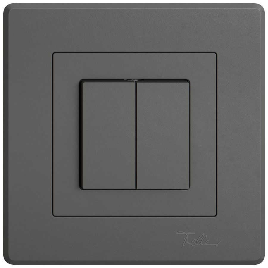 UP-Druckschalter EDIZIO.liv SNAPFIX® 1/3+3/1L dgu