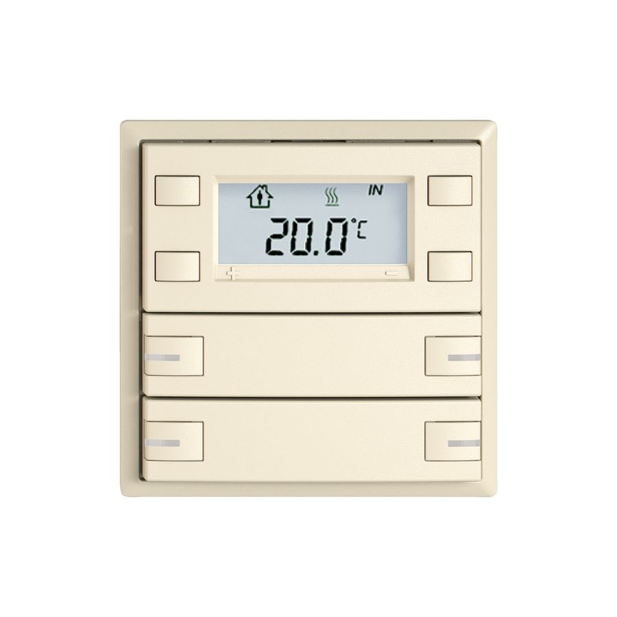 Poussoir RTH EDIZIO.liv SNAPFIX® a.RGB-LED 4×touches comm.1T cr