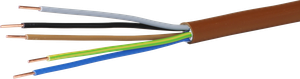 Cavo di installazione FE0 5×1.5mm² 3LNPE marrone Dca