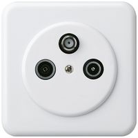 UP-Antennendose basico TV-R-SAT weiss