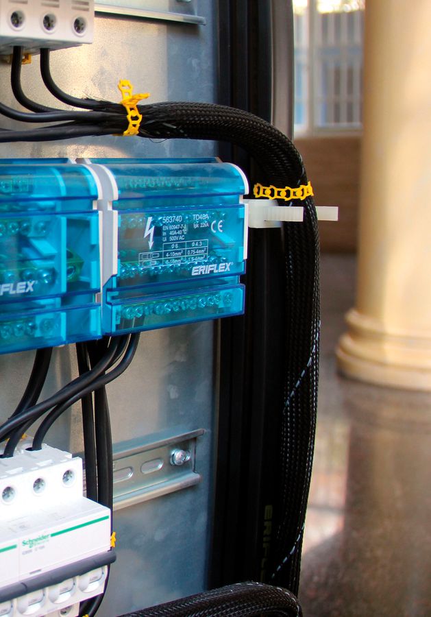 Geflechtschlauch ERIFLEX PDBS5G Polyamid Ø5mm 100m grau