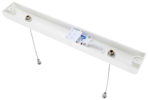 Sospensione a corda Sylvania LiFeSafe policarbonato/acciaio 310×40×20mm bianco