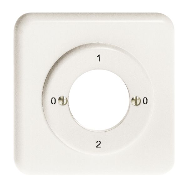 Kit frontal ENC 0-1-0-2 blanc pour interrupteur rotatif à clé