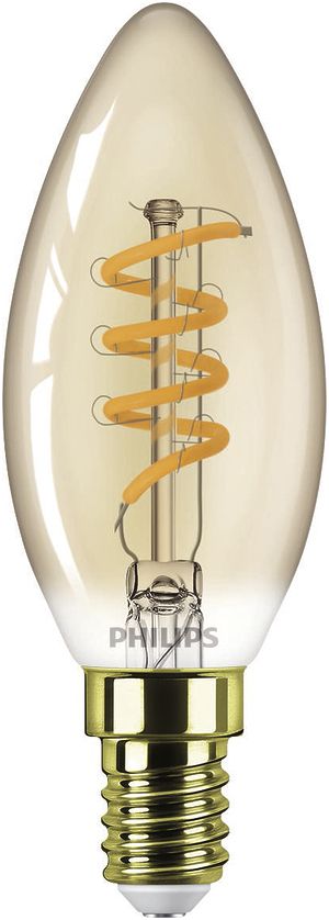 LED-Lampe MASTER Value LEDcandleD E14 B35 2.5…15W 818 136lm, gold