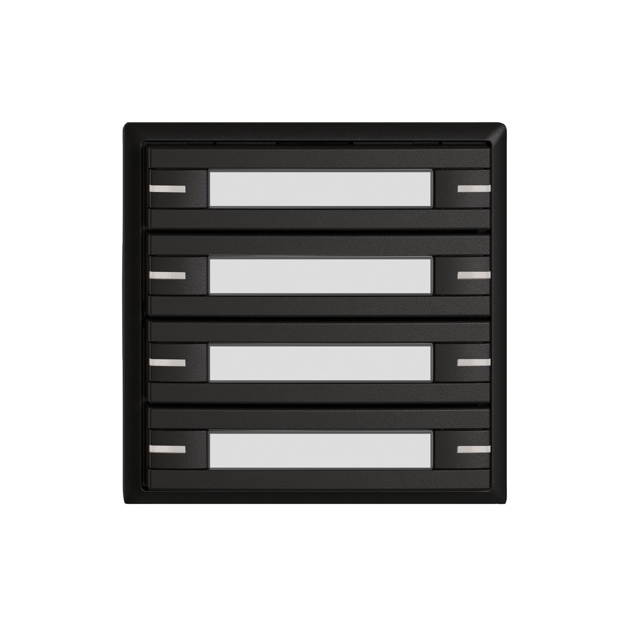 Pulsante KNX RGB EDIZIO.liv SNAPFIX® sensore temp.RGB-LED targ.8× com.1T ne