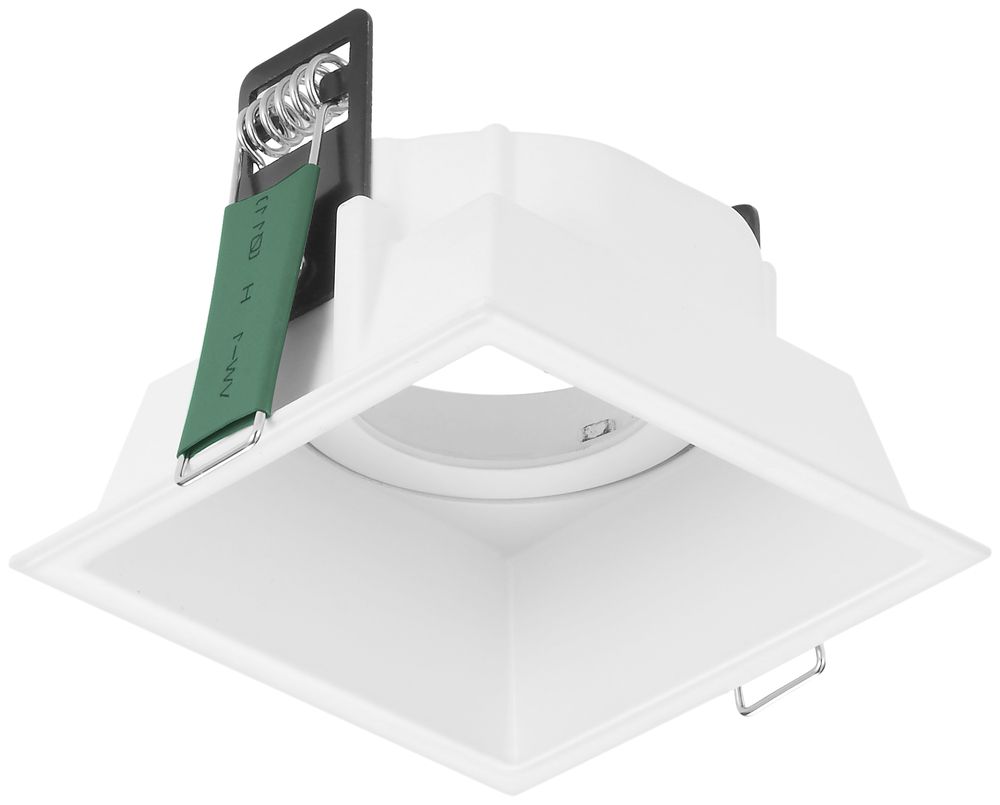 Einbaurahmen LUDOSPOT 50 SQUARE DECO TILT, EB 75×75mm, weiss