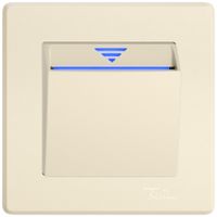 UP-Hotelcard EDIZIO.liv SNAPFIX® ON/OFF Schaltaktor Zeitnachlauf 1 Schaltk.cr