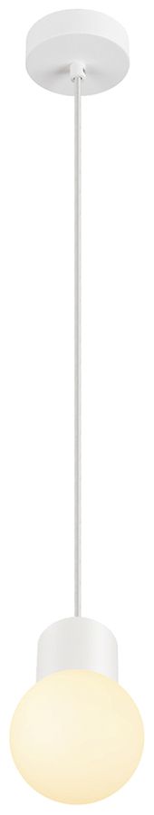 Pendelleuchte SLV VARYT E14 1×0…6W Ø120mm weiss