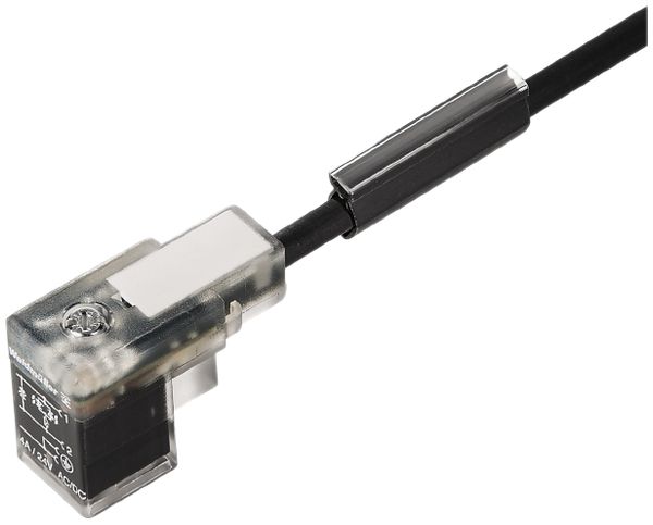 Ventilkabel Weidmüller SAIL offen/Ventilstecker Bauform C 5m PUR schwarz