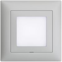 Kit frontale INC EDIZIOdue grigio chiaro 88×88mm per lampada LED