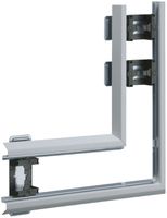 Angle plat Hager pour BKIS 12.5mm zing.